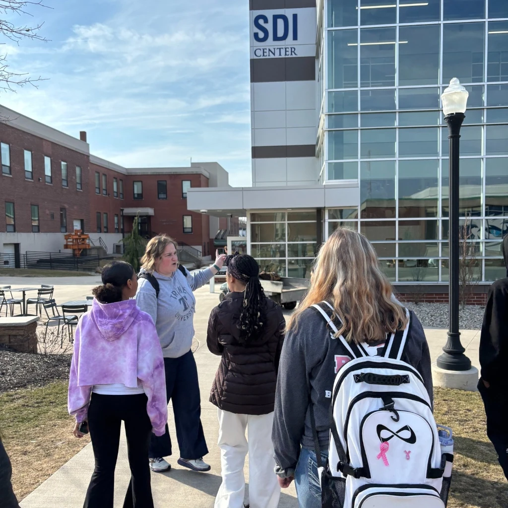 Middle School Student in Elective Class