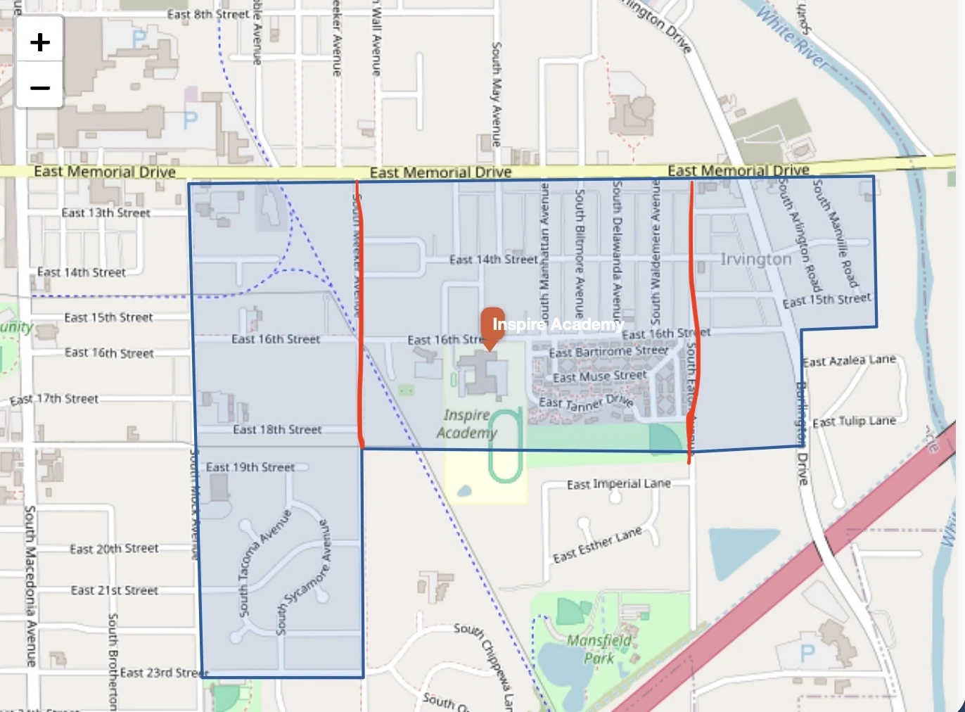 Transporation map